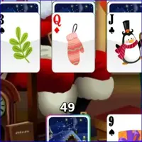 Santa Tripeaks gameplay big