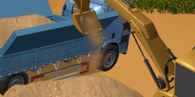 Excavator Driving Challenge unblocked