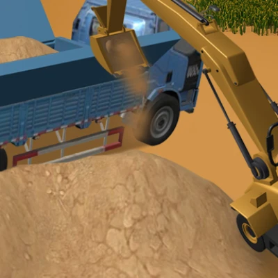  Excavator Driving Challenge 