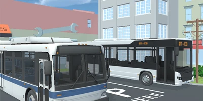  City Bus Parking Challenge Simulator 3D unblocked