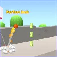Bounce Dunk Basketball Game gameplay big