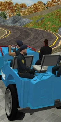  Vehicle Transport Police Simulator 