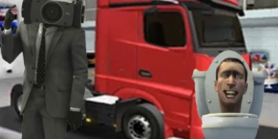  Truck Simulator Skibidi Toilet 