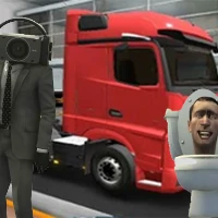  Truck Simulator Skibidi Toilet unblocked