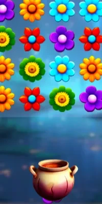  Mystic Flower Match Puzzle Garden 