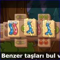 Halloween Monster Mahjong gameplay big
